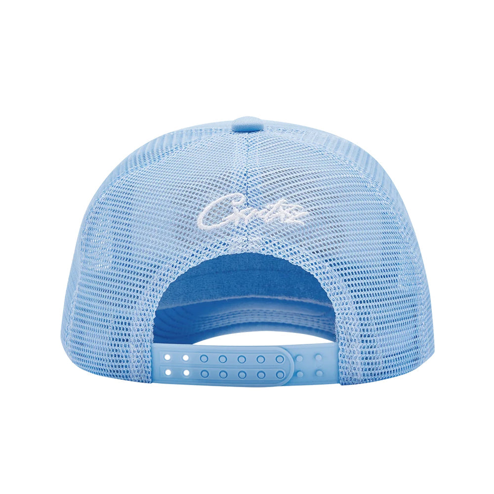 Corteiz 5 Starz Alcatraz Trucker Hat – Baby Blue