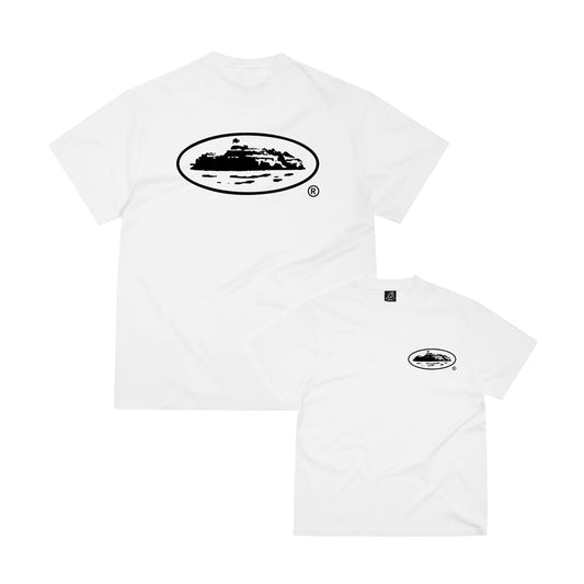 Corteiz OG Island Tee – White
