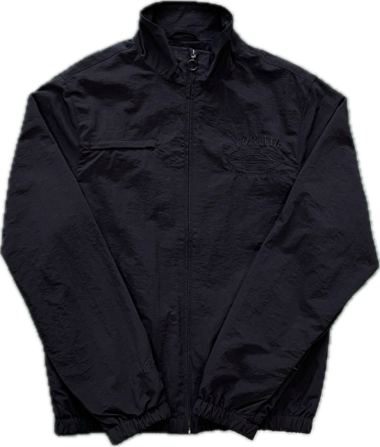 Corteiz Total Black ShukuShuku Jacket