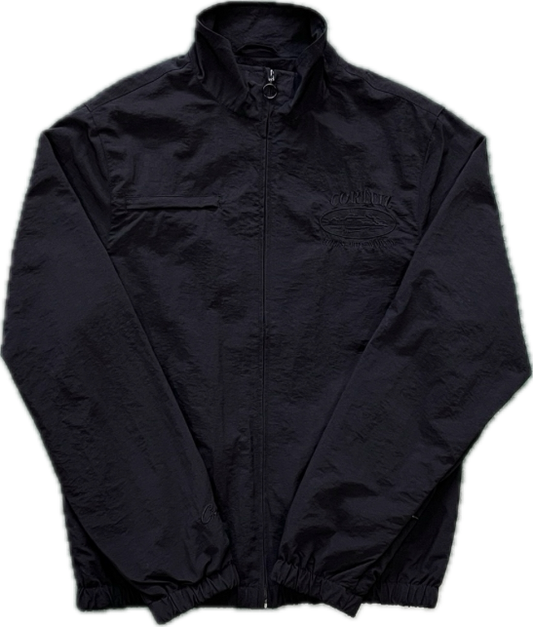 Corteiz Total Black ShukuShuku Jacket