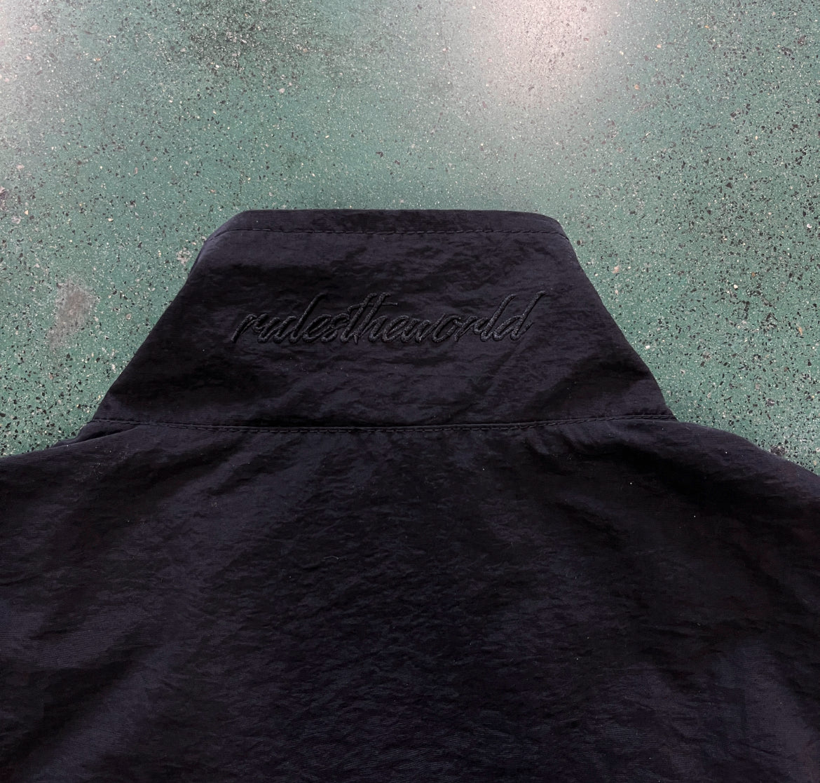 Corteiz Total Black ShukuShuku Jacket