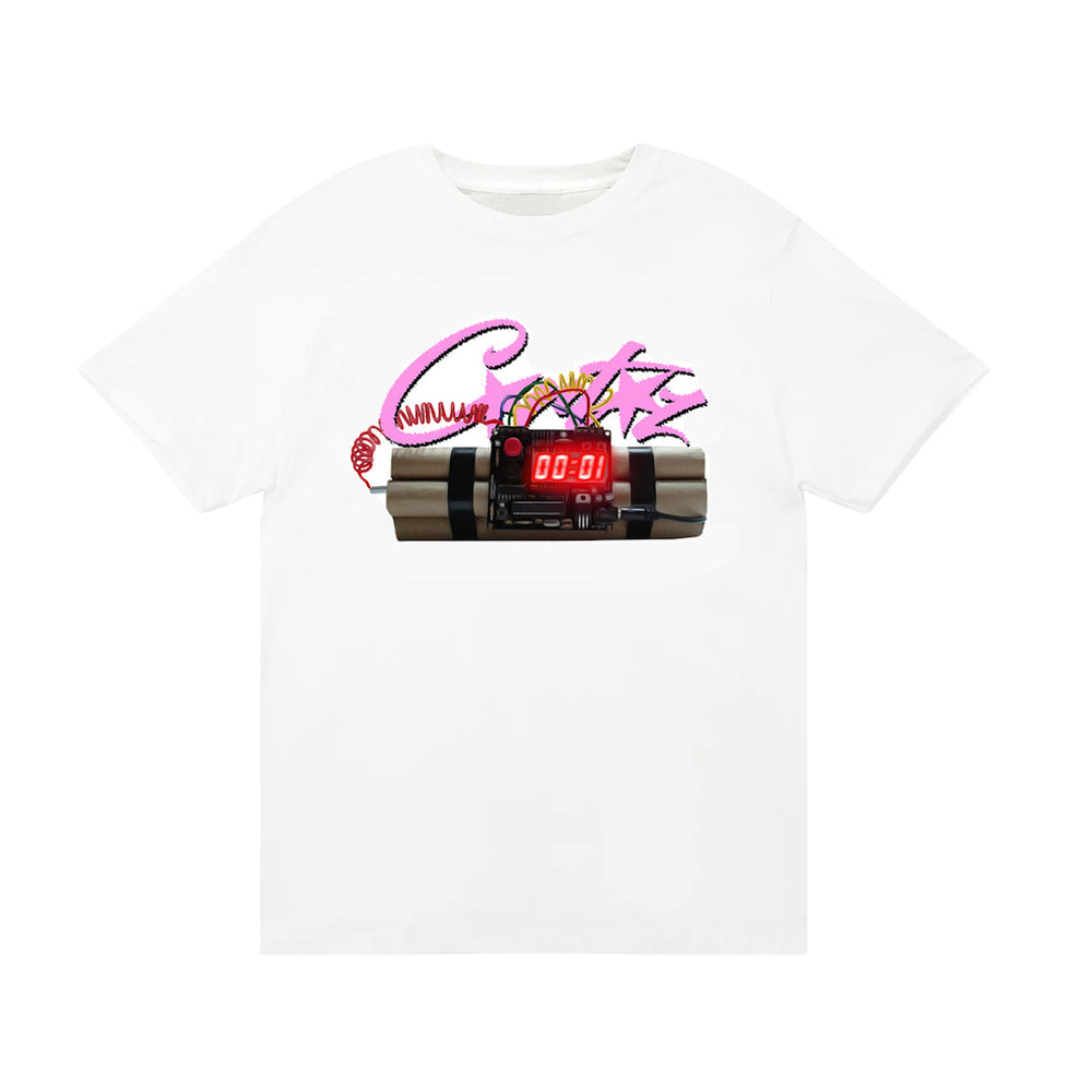Corteiz No Time 4 Luv Tee – White