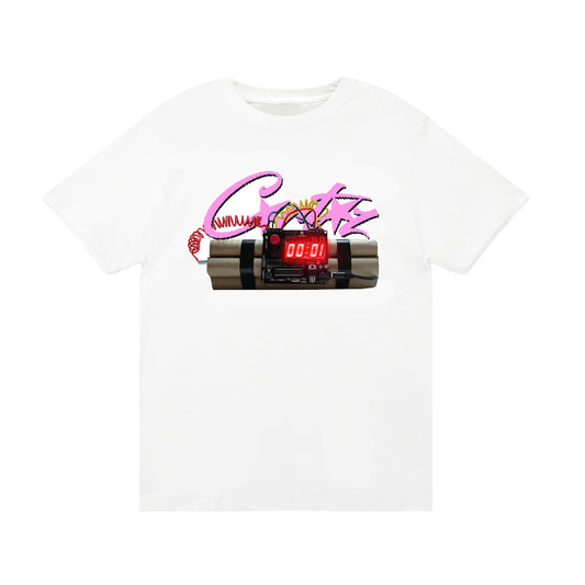 Corteiz No Time 4 Luv Tee – White