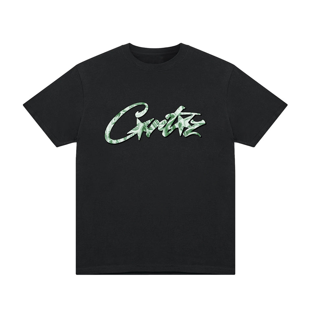 Corteiz Dollar Tee – Black