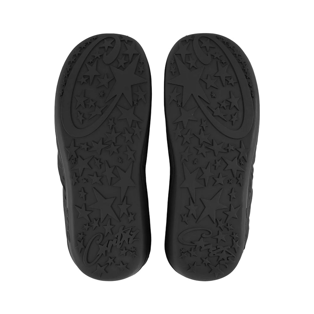 Corteiz 'Crib Crep' Slides – Black